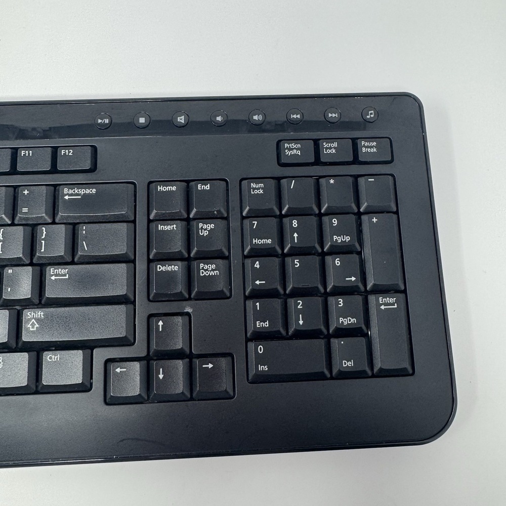 Dell SK-8165 USB Keyboard With Multimedia Keys TESTED WORKS Black - Picture 4 of 13